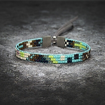 Ethnic bracelet - beading - Hajfa