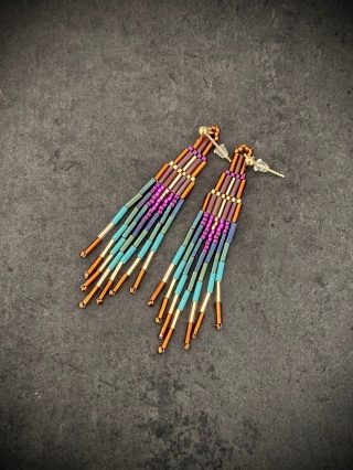 Kolczyki Etno Mauritius