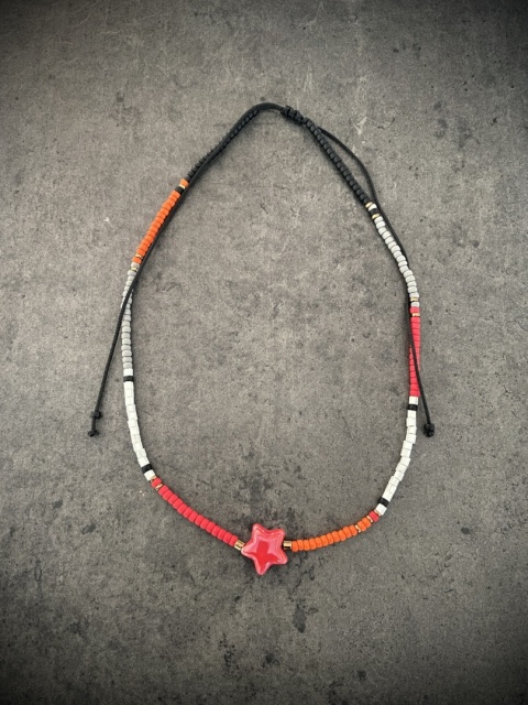 Naszyjnik Ceramo Red Star