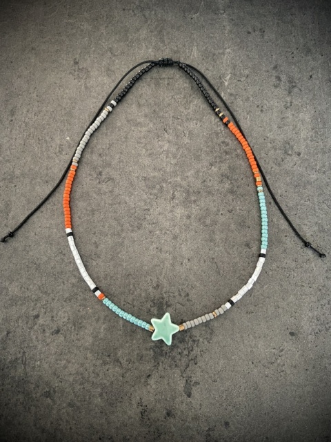 Naszyjnik Ceramo Turquoise Star