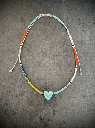 Naszyjnik Ceramo Turquoise Heart