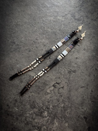 Kolczyki Fractal Step