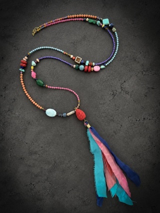 Naszyjnik Stone Premium Coral